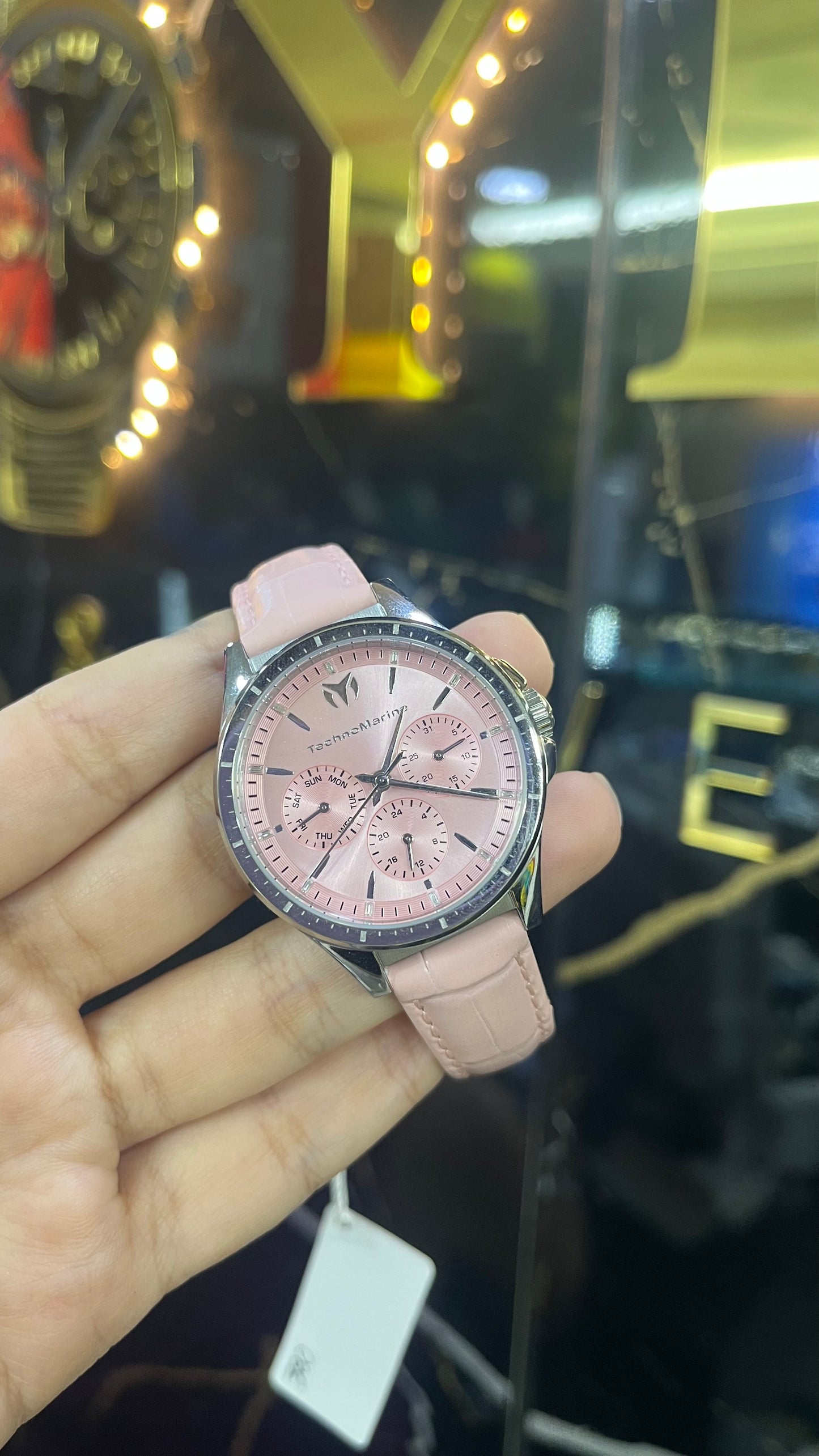 RELOJ TECHNOMARINE MOONSUN CUERO TM-822056