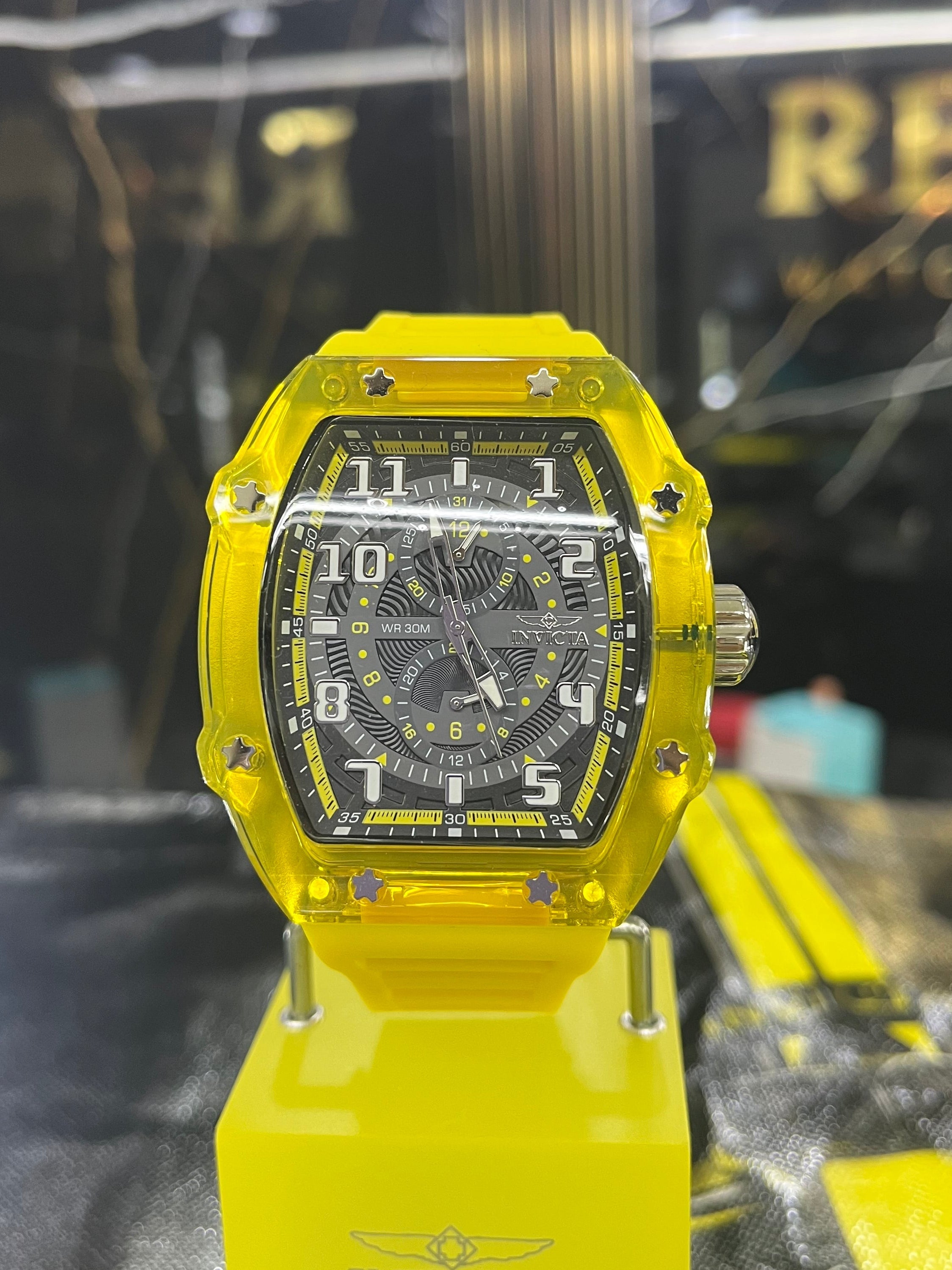 RELOJ DEPORTIVO INVICTA RACING 48449 ORIGINAL