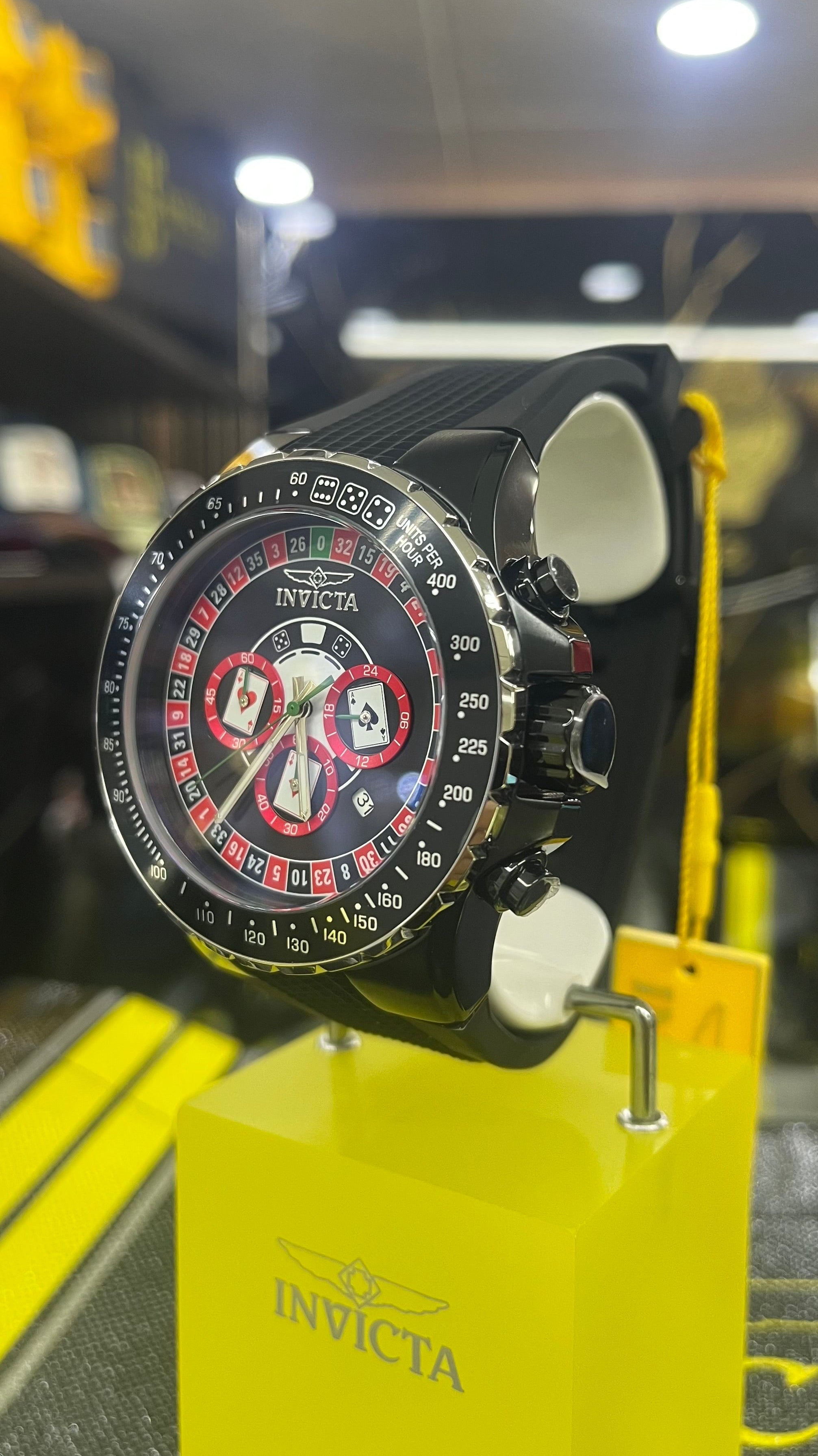 RELOJ INVICTA AVIATOR CASINO 49849 ORIGINAL