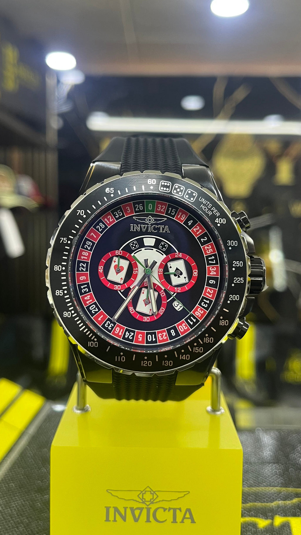 RELOJ INVICTA AVIATOR CASINO 49849 ORIGINAL