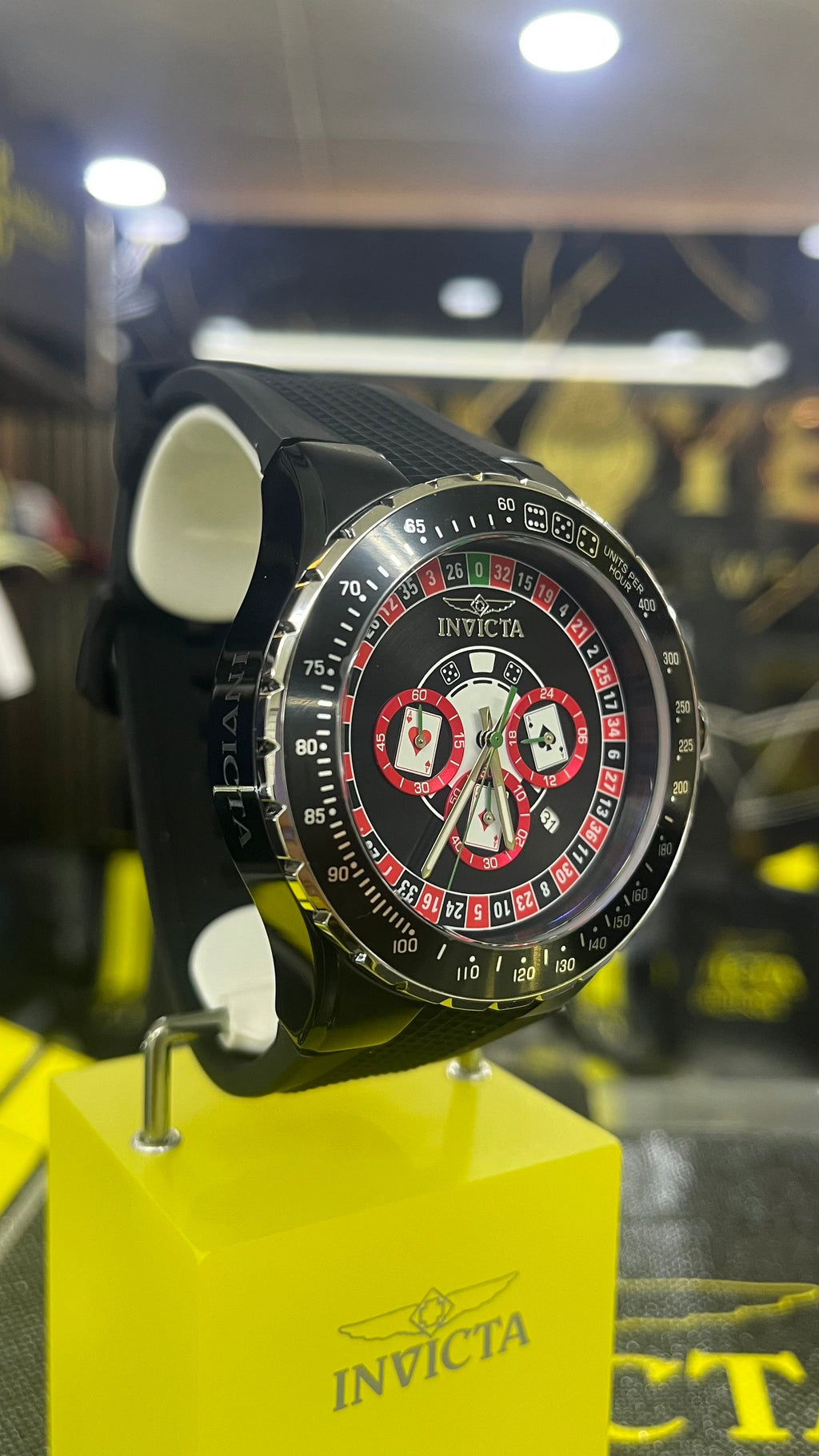 RELOJ INVICTA AVIATOR CASINO 49849 ORIGINAL